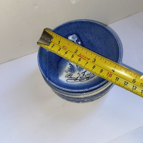 Set of 8 Enoch Wedgwood "Coaster" for The Benj. Franklin Tunstall Ltd. - Picture 3 of 5